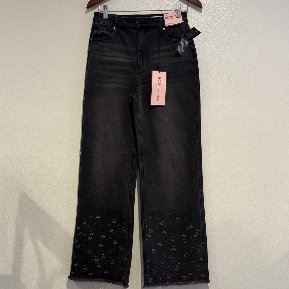 BLACK BCB GENERATION NWTS embellished Women's Jeans size 5/27